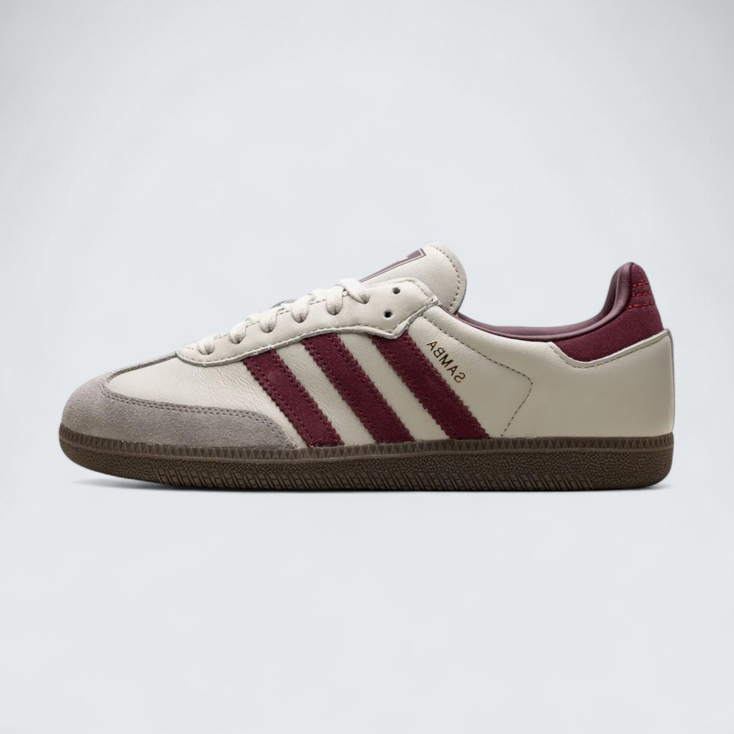 Samba OG 'Putty Grey Maroon'