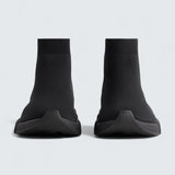 Speed 2.0 Sneaker in Black Recycled Polyester and Elastane