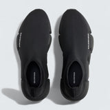 Speed 2.0 Sneaker in Black Recycled Polyester and Elastane
