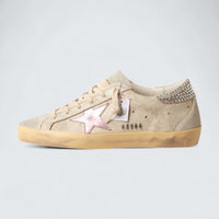 Super-Star LTD 'Ecru with Swarovski Crystal Heel Tab'