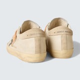 Super-Star LTD 'Leather with Beige Suede Star with Swarovski Studs'