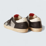 Super-Star LTD 'Metallic Leather with Black Leather Star and Inserts'