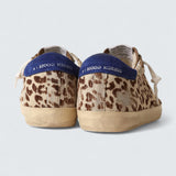 Super-Star LTD 'Pony Skin with Gold Star and Suede Heel Tab'