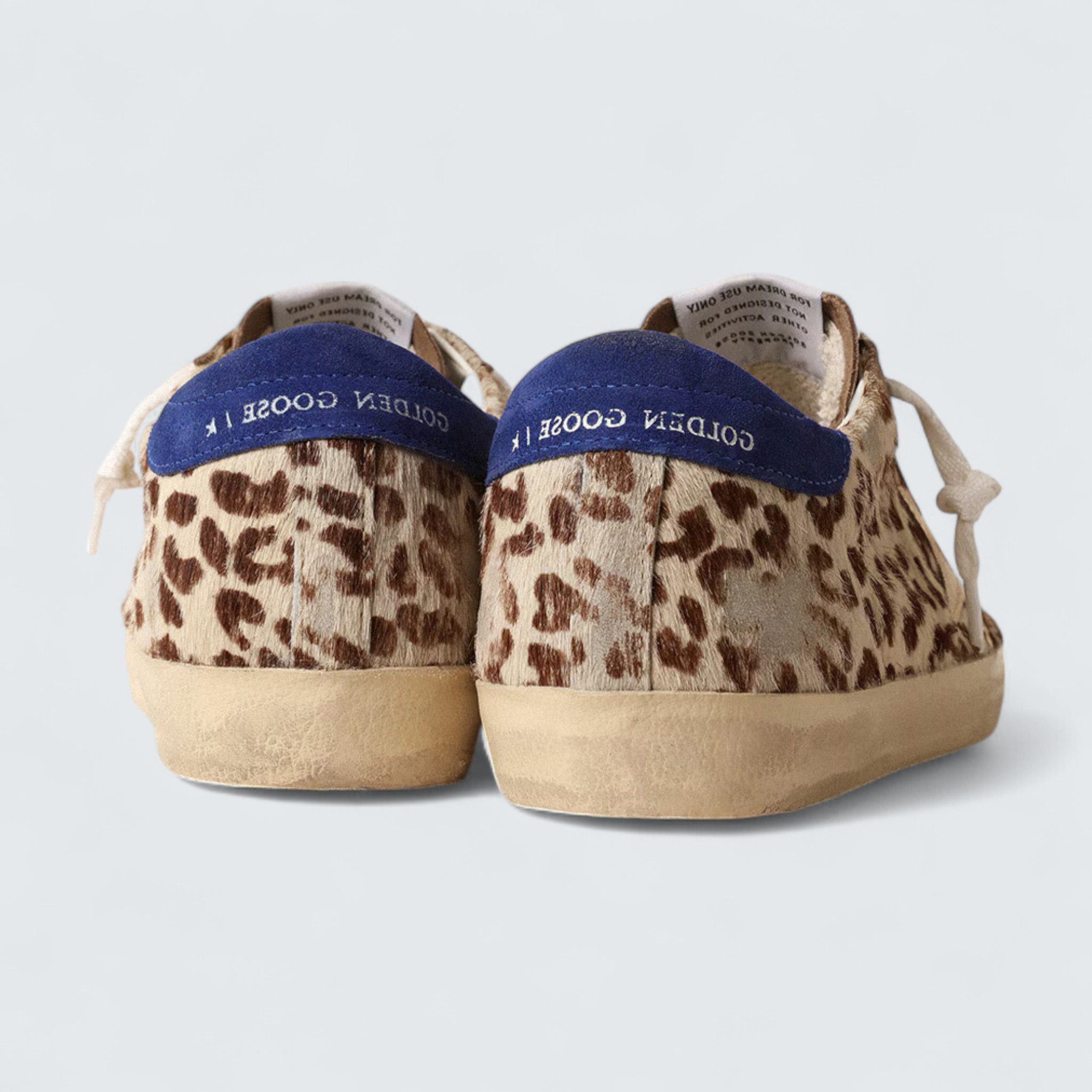 Super-Star LTD 'Pony Skin with Gold Star and Suede Heel Tab'