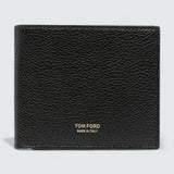 Logo-Stamp Leather Wallet 'Black'