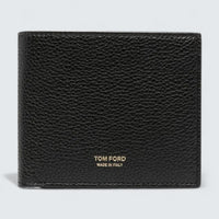 Logo-Stamp Leather Wallet 'Black'