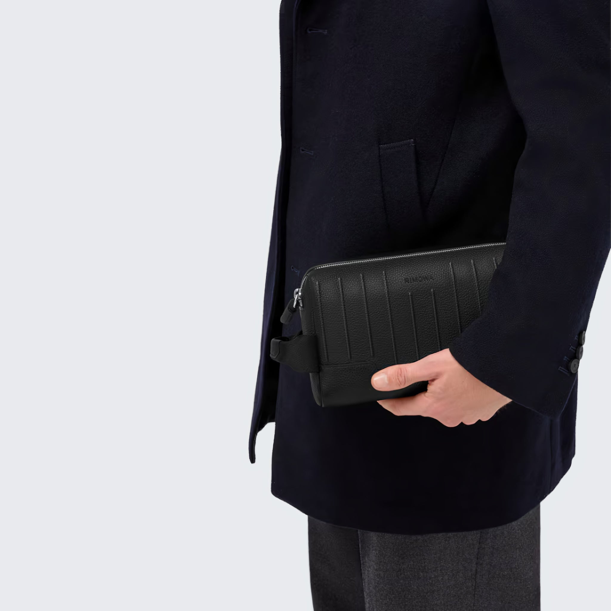 Never Still - Leather Toiletry Bag