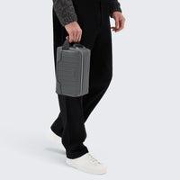 Never Still - Leather Toiletry Bag