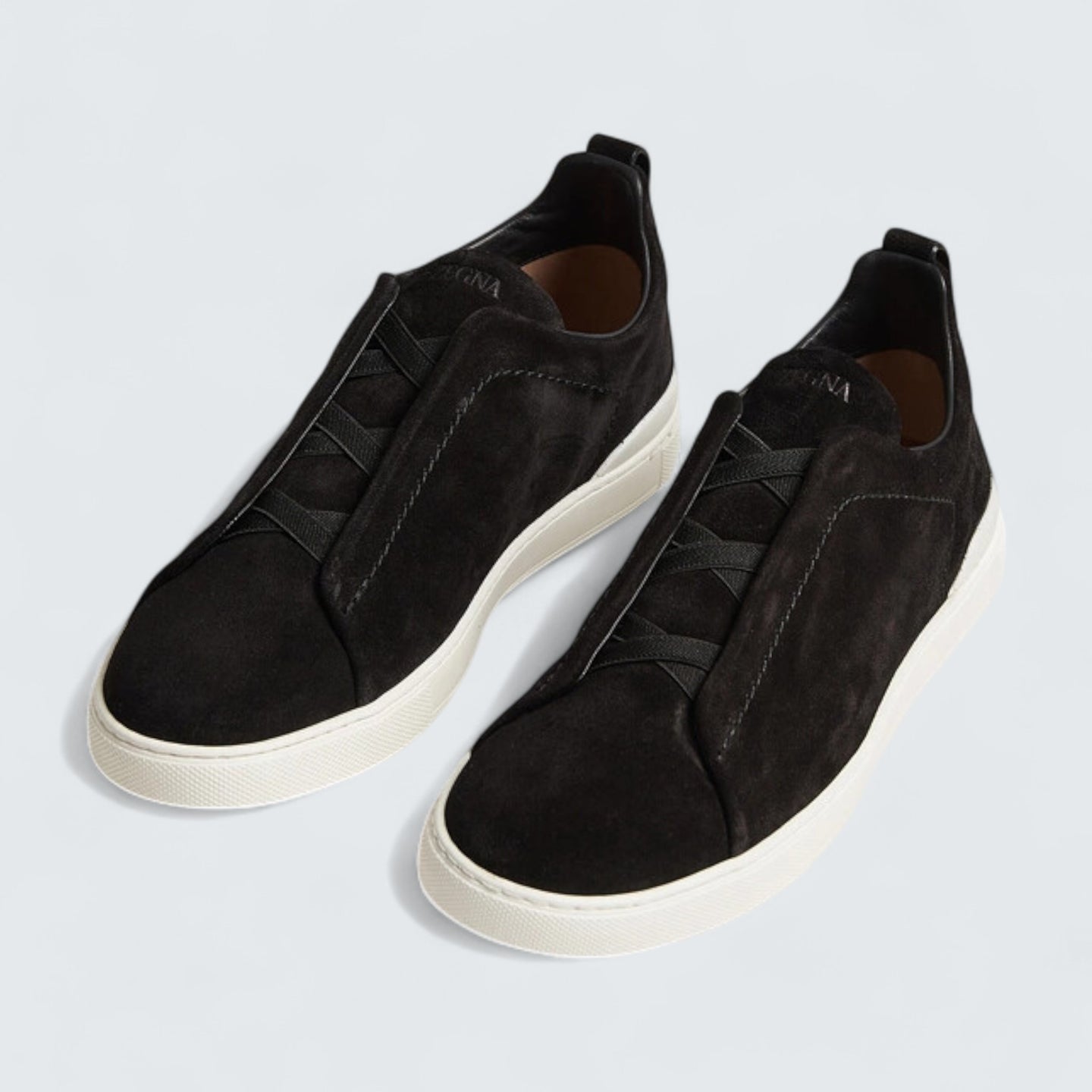 Black Suede Triple Stitch™ Sneakers