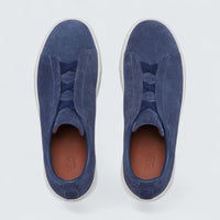 Utility Blue Suede Triple Stitch™ Sneakers