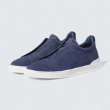 Utility Blue Suede Triple Stitch™ Sneakers