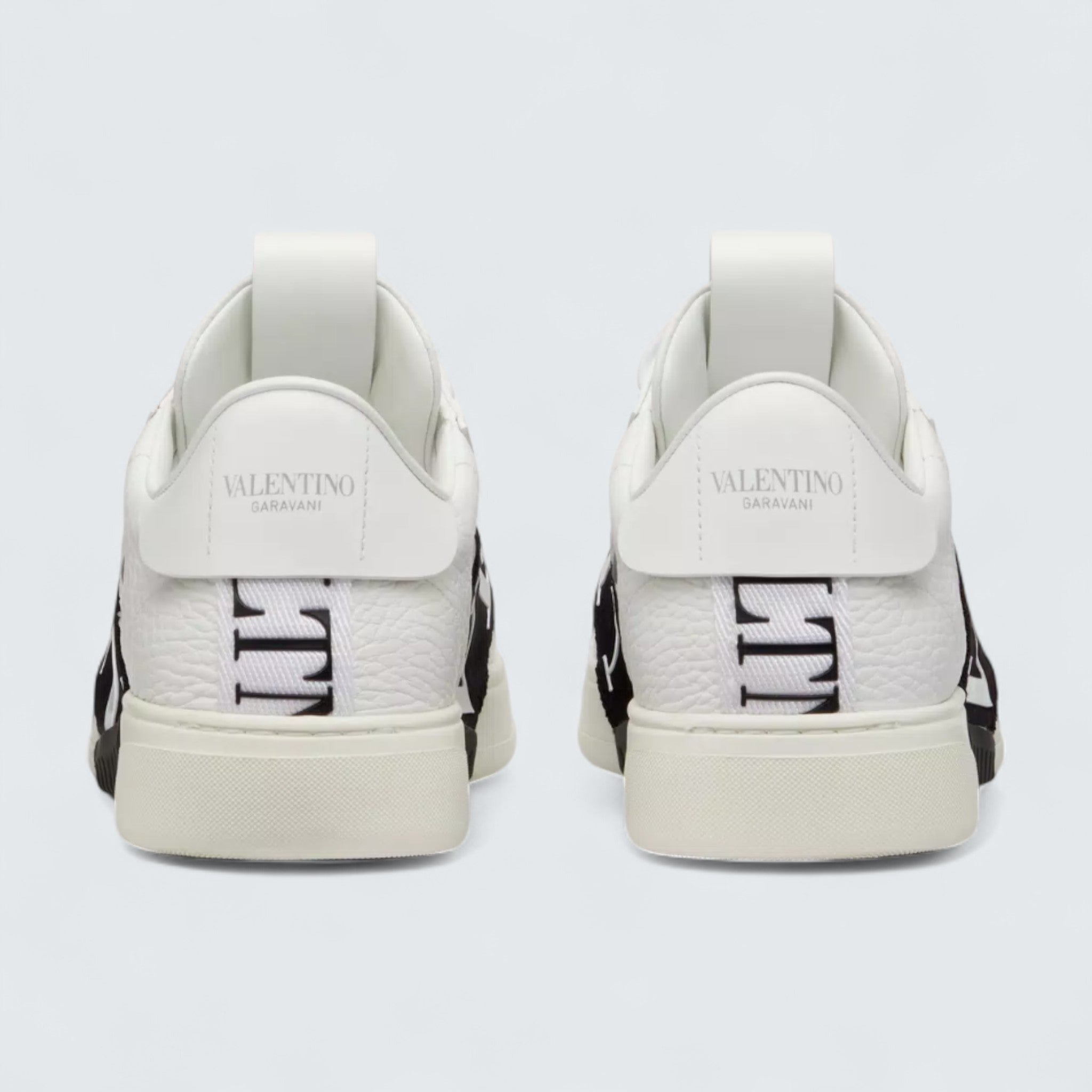 Valentino Garavani Low‑Top Calfskin VL7N Sneaker with Bands 'White/Black'