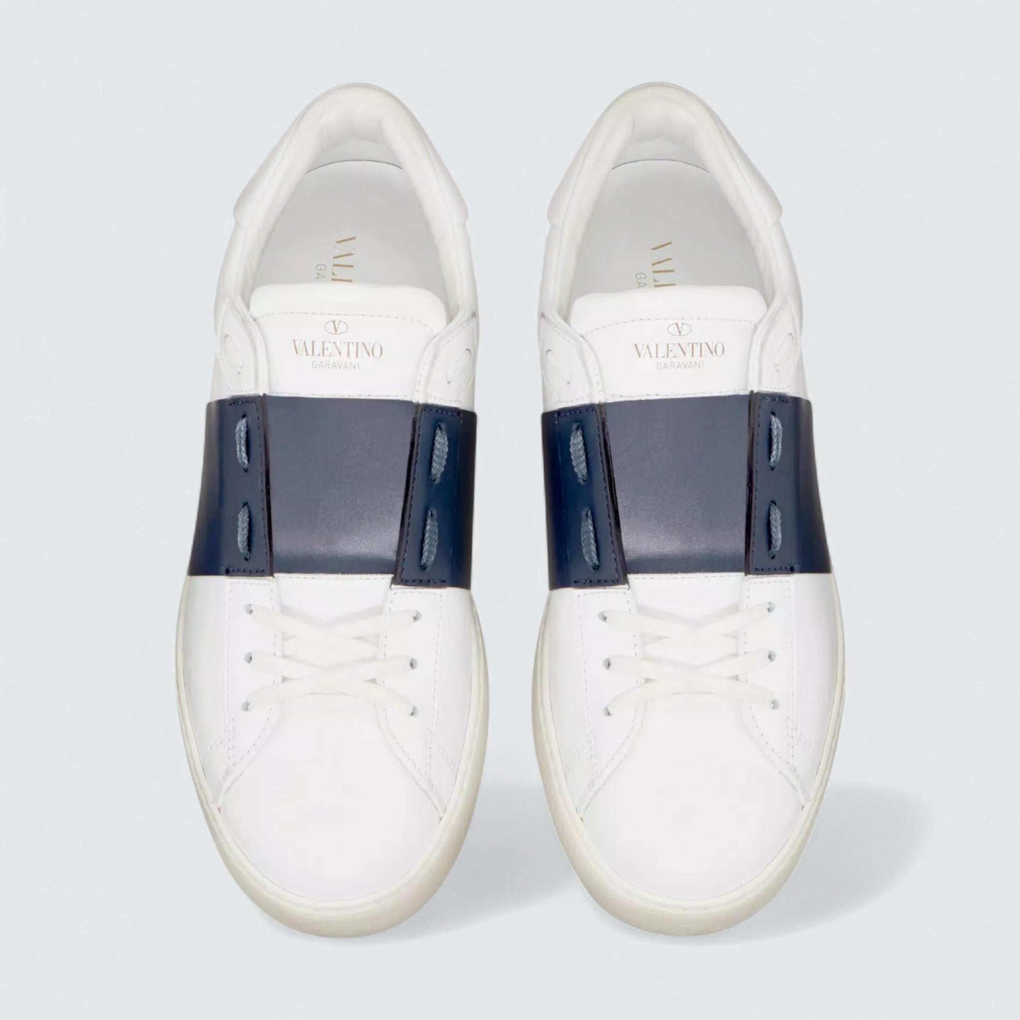 Valentino Garavani Open Sneaker 'White/Marine'