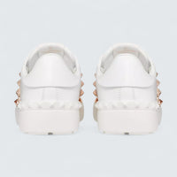 Valentino Garavani Rockstud Untitled Sneaker 'White/Metallic'