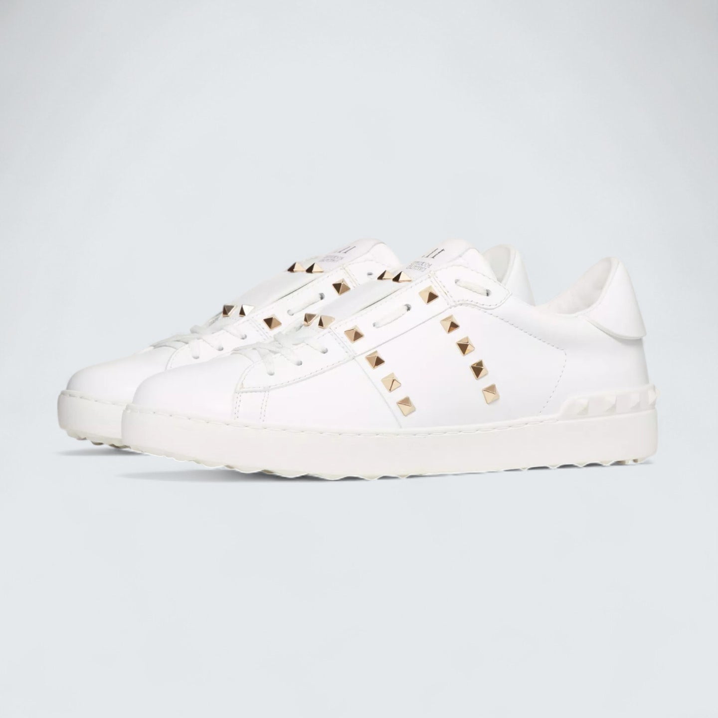 Valentino Garavani Calfskin Rockstud Untitled Sneaker 'White'