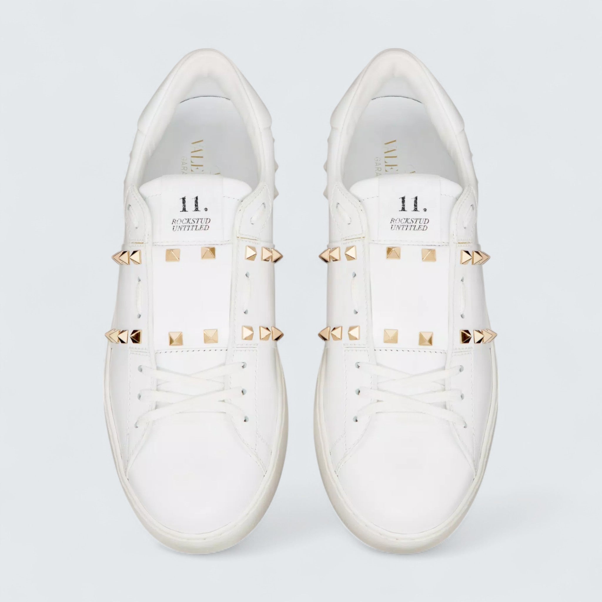 Valentino Garavani Calfskin Rockstud Untitled Sneaker 'White'