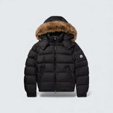 Mayaf Faux Fur Trimmed Quilted Shell Down Jacket