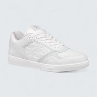 B27 Uptown Low-Top Sneaker ’White Grained Calfskin and White Dior Gravity Leather’