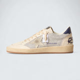 Ball Star LTD 'Swarovski Crystals and Leather with White Suede Star'