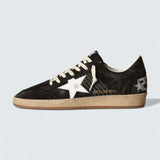 Ball Star 'Black Suede with White Leather Star'