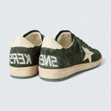 Ball Star 'Green Suede with White Leather Star and Heel Tab'