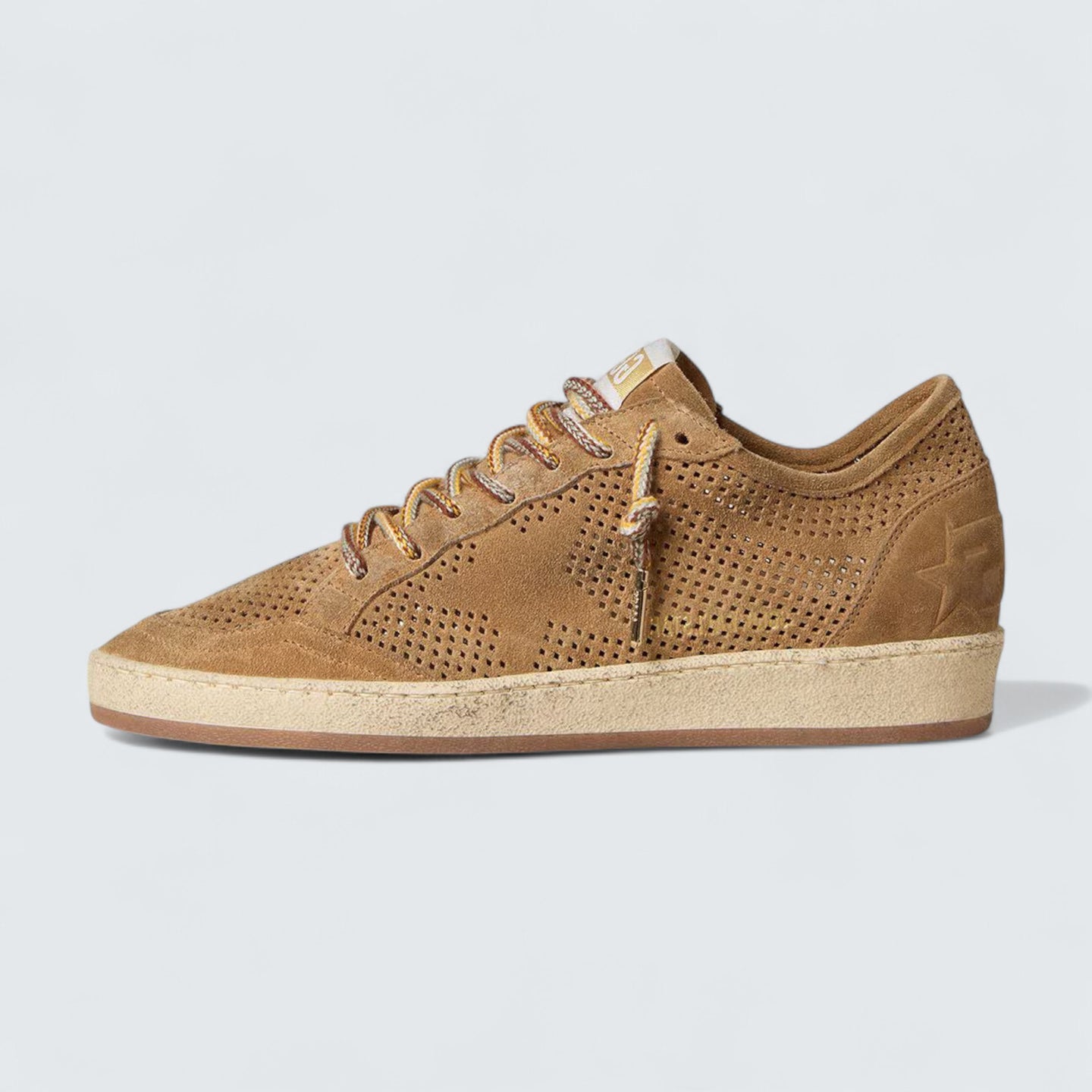 Ball Star 'Perforated Tobacco Suede with Tone-on-Tone Star'