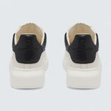 Oversized Sneaker in Off White Black