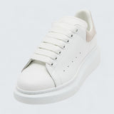 Oversized Sneaker in White Patchouli