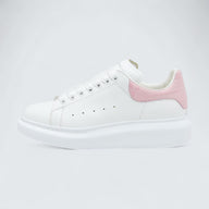 Oversized Sneaker in White Pink