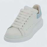 Oversized Sneaker in White Powder Blue