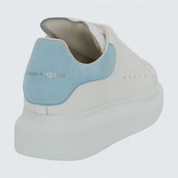 Oversized Sneaker in White Powder Blue