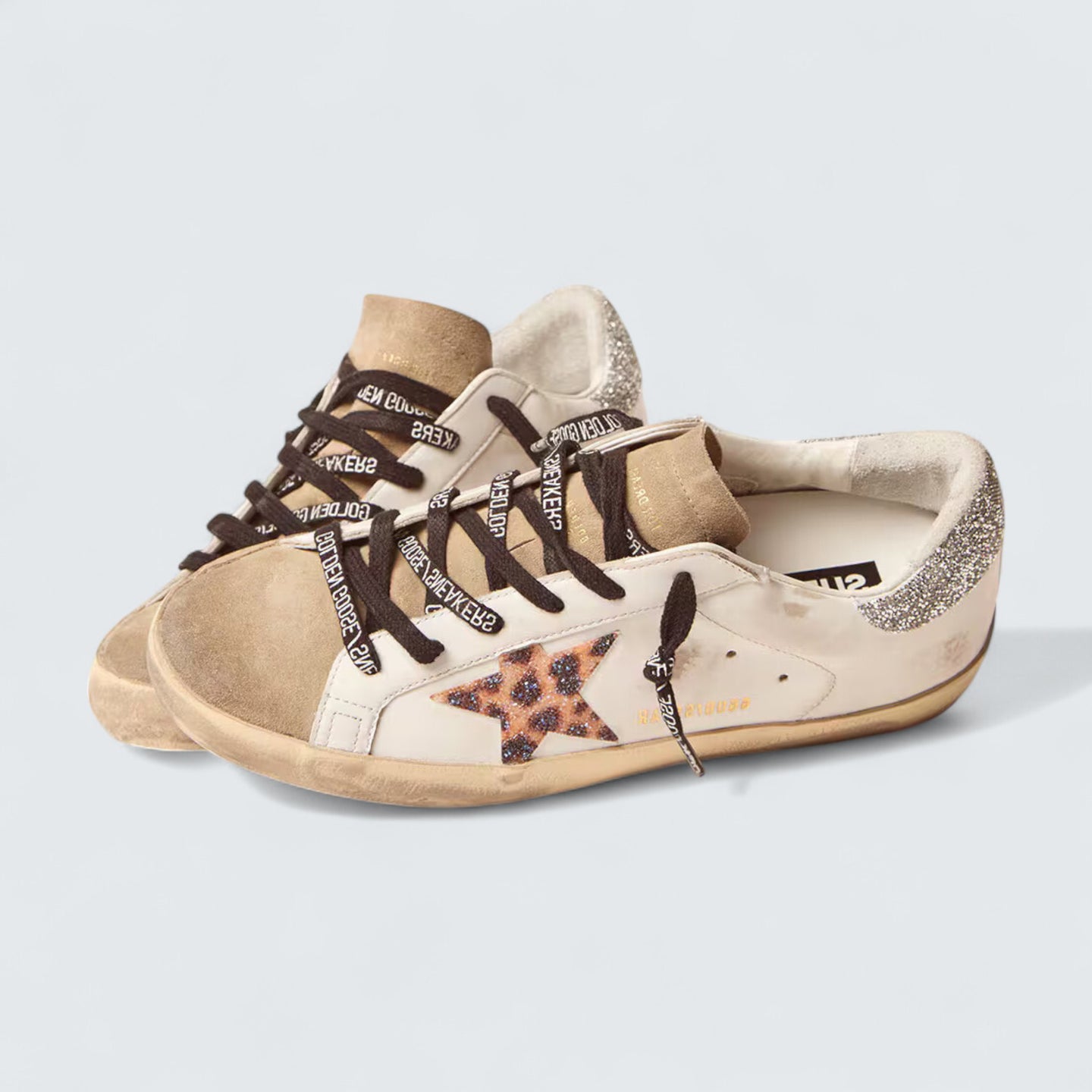Super-Star LTD 'Leopard Print with Swarovski Crystal Star'