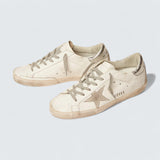 Super-Star 'Silver Heel Tab and Metal Stud Lettering'