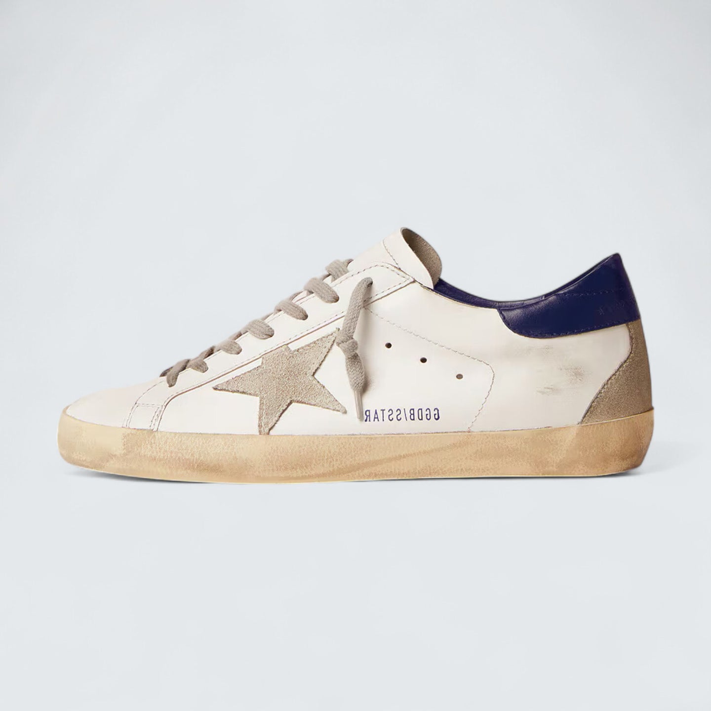Super-Star 'Suede Star and Blue Heel Tab'