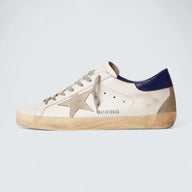 Super-Star 'Suede Star and Blue Heel Tab'