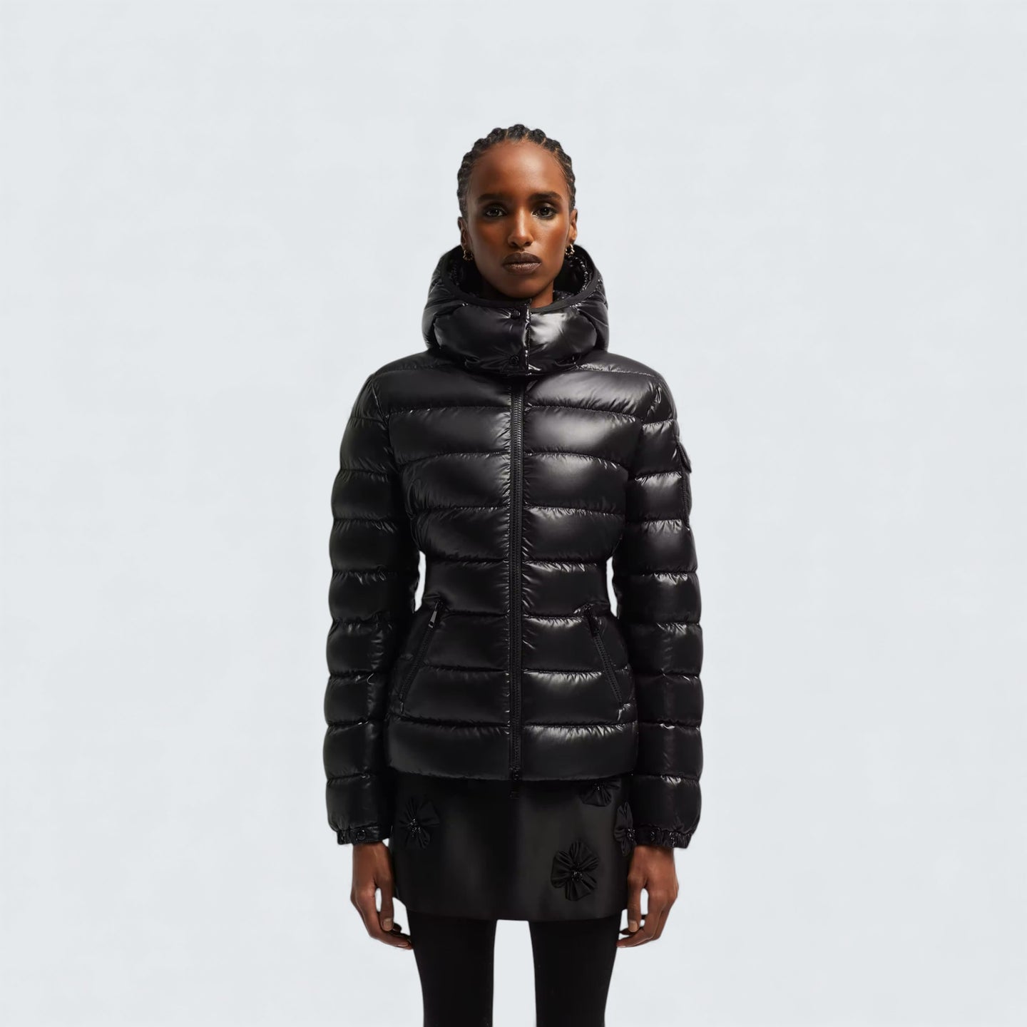 Bady Hooded Short Down Jacket