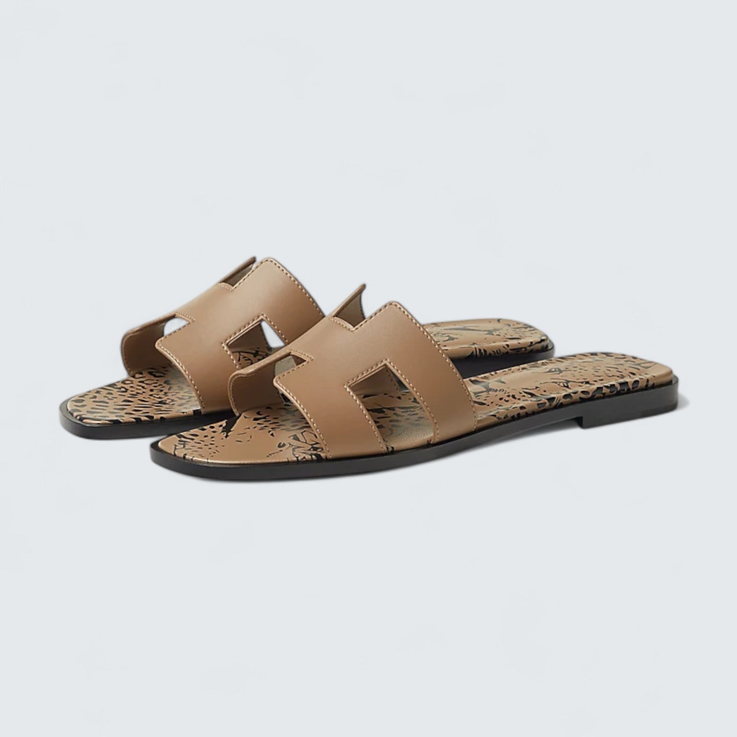 Oran Sandals 'Beige Argile'