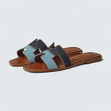 Oran Sandals 'Bleu Brut / Bleu Clair'