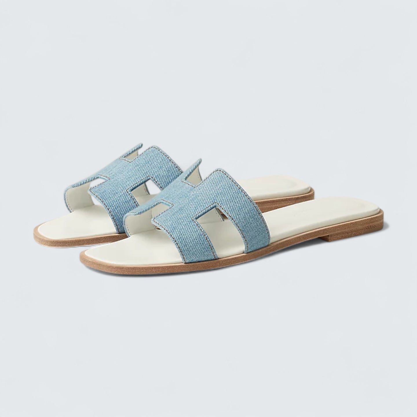 Oran Sandals 'Bleu Clair'