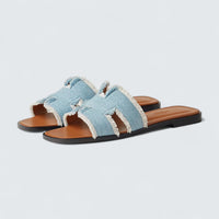 Oran Sandals 'Bleu Clair'