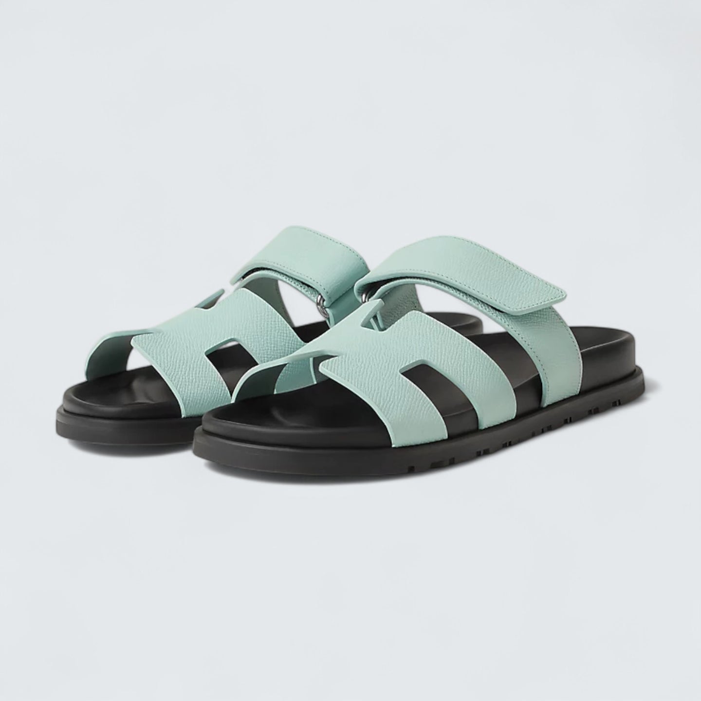 Chypre Sandals 'Bleu Cristaux'