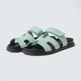 Chypre Sandals 'Bleu Cristaux'