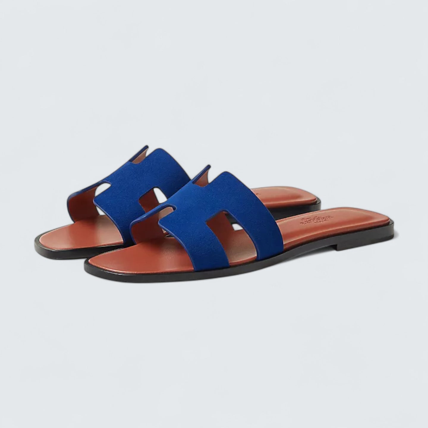 Oran Sandals 'Bleu Smalt'