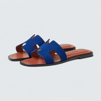 Oran Sandals 'Bleu Smalt'