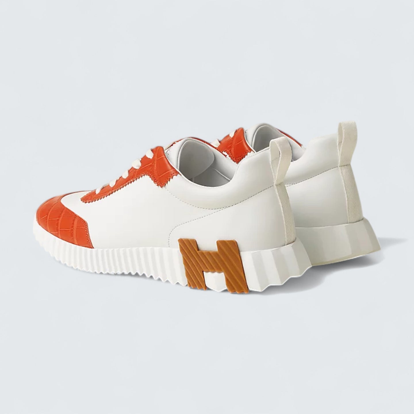 Bouncing 'Blanc Orange Nacarat'