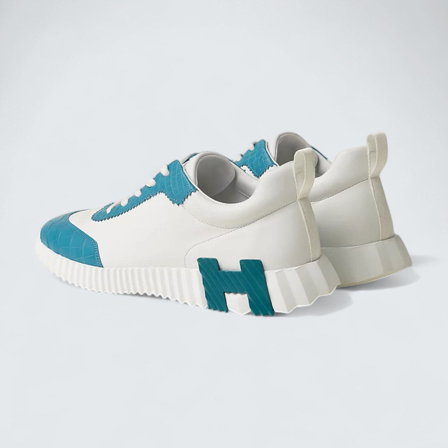 Bouncing 'Blanc Bleu Minéral'