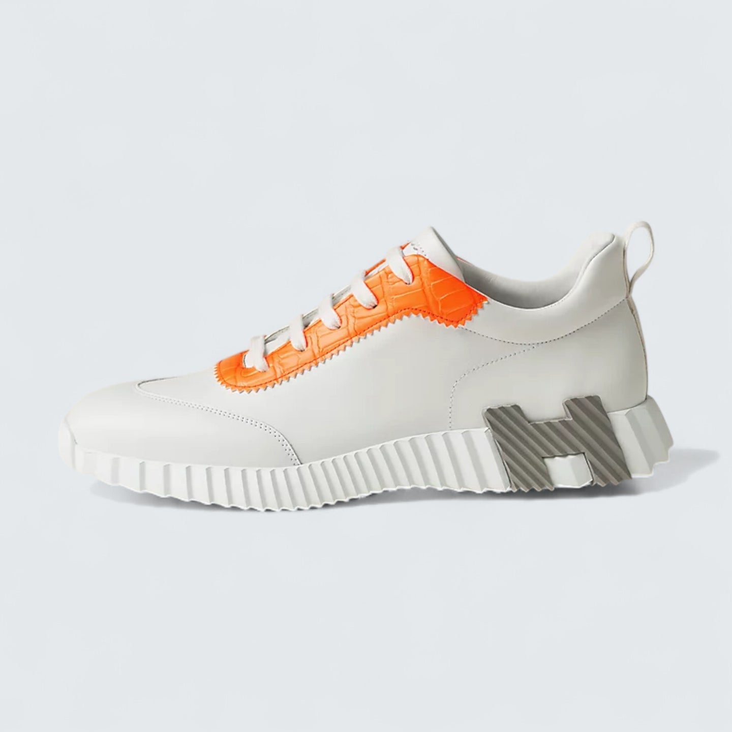 Bouncing 'Blanc Orange Fluo'