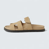 Chypre Sandals 'Beige Lin'