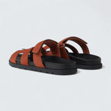 Chypre Sandals 'Orange Canyon'