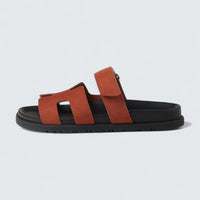Chypre Sandals 'Orange Canyon'